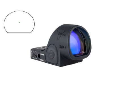 TRIJICON SRO ADJ SIGHT LED 2.5 MOA GRN