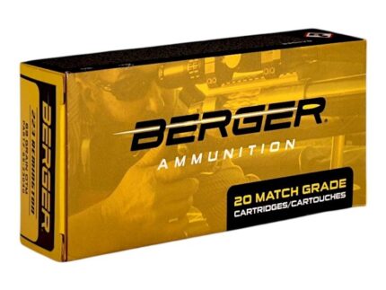 Berger OTM Rifle Ammunition .223 Rem 69gr OTM 2980 fps 20/ct