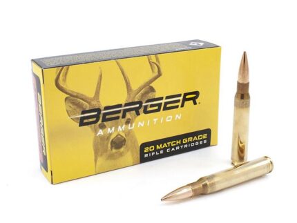 Berger Classic Hunter Rifle Ammunition .30-06 Sprg 185gr OTM 2750 fps 20/ct