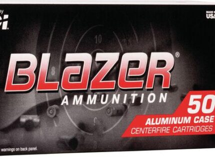 CCI Blazer Aluminum Handgun Ammunition .40 S&W 165 gr FMJ 1100 fps 1000/ct