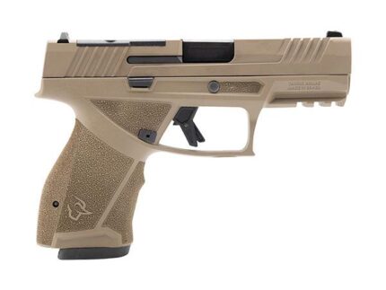 Taurus TX9 Compact Handgun 9mm Luger 15rd Magazines(2) 4" Barrel FDE Slide/Grip