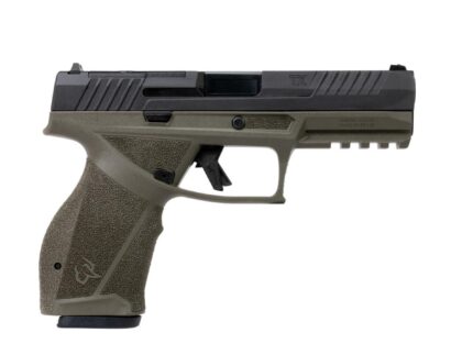 Taurus TX9 Full Size Handgun 9mm Luger 17rd Magazines(2) 4.5" Barrel Matte/Slide OD Green/Frame