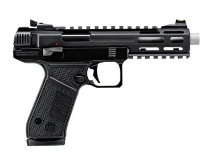 Beretta B22 Jaguar SAO Handgun .22 LR 10rd Magazines(2) 5.25" Threaded Tact Metal Barrel Black Frame