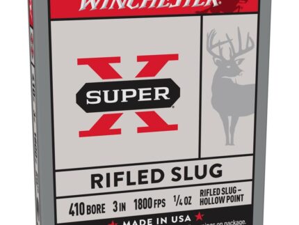 Winchester Super-X Rifled Slug Shotshells .410 ga 3" 1/4 oz 1800 fps Slug 5/ct