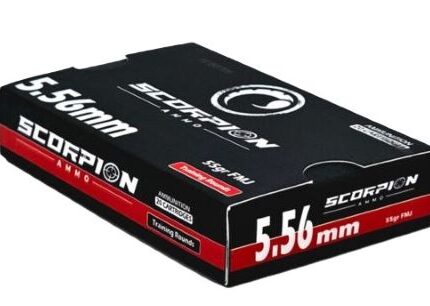 SCORPION 5.56X45 55GR - FMJ 20RD 25BX/CS