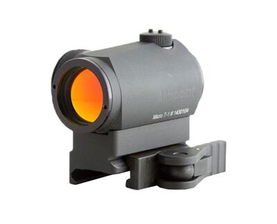 AIMPOINT MICRO T1/T2 CAS-V MOUNT STANDARD LEVER BLACK