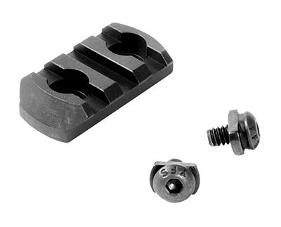 PICATINNY ACCESSORY RAIL FOR M-LOK HANDGUARDS, 3 SLOTS