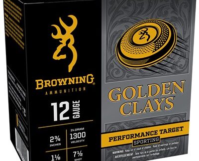 GOLDEN CLAYS 12GAUGE 2-3/4'' 1-1/8OZ#7.5 SHOT 1300 FPS 25/BOX