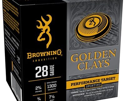 GOLDEN CLAYS 28 GAUGE 2-3/4'' 3/ OZ #7.5 SHOT 25/BOX