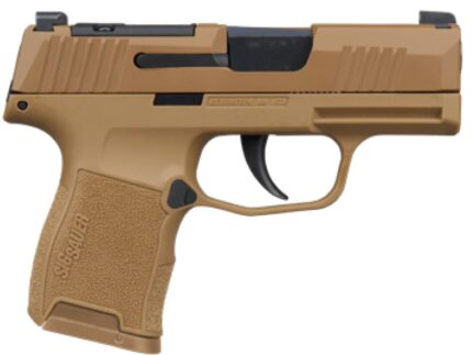 SIG P365 MIC COMP 9MM 3.1" - XRAY3 OPT RDY (2)10RD COYOTE
