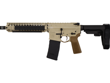 DANIEL DEFENSE MK18 ELITE 300BLK PISTOL 10.3" FDE SB TACTICAL BRACE 1-30RD MAG