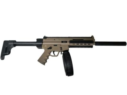 ATI GSG-16 CARBINE 22LR RIFLE 16.25" TAN SYNTHETIC 110RD ROTARY MAG