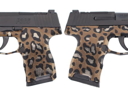 SIG SAUER P365 9MM PSTL 3.10" LEOPARD PRINT 2-10RD OPTIC READY