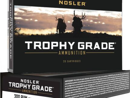 Nosler Trophy Grade Rifle Ammunition 300 RUM 165 gr. AB SP 20 rd.