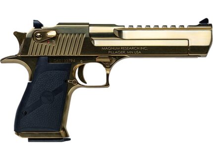 Magnum Research Desert Eagle Mark XIX Pistol 50 AE 6 in. Gold Zirconium Nitride w/GLD CTL 7 rd.
