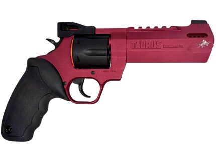 Taurus Raging Hunter Revolver 44 Mag. 5.125 in. Cranberry Frost w/ Bull 6 rd.