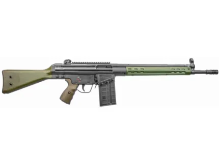 PTR 113 91 308 16" RIFLE GIRK GREEN FURNITURE W/WLD SCP MNT