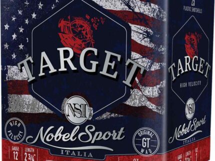 Nobel NSI Target Nobel Speed Shotshell 12ga 2-3/4" 1oz 1300 fps #8 25/ct