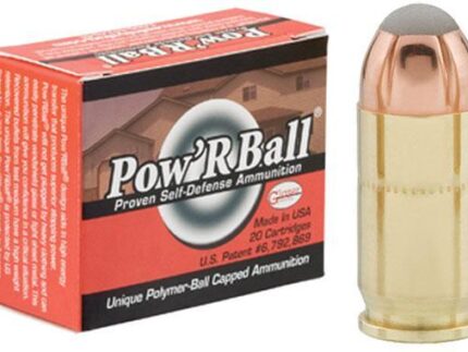 Glaser Pow'RBall Handgun Ammunition  .380 ACP 70 gr JHP 1100 fps 20/box