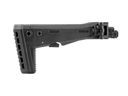Leapers UTG PRO AK Side Folding Stock for Straight Tang QD Mounts Black
