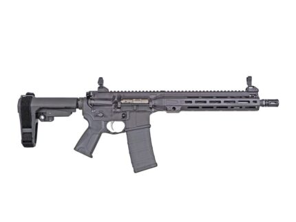 LWRC ICMKII Pistol 5.56mm 30rd Magazine 12'' Barrel Black w/SBA3 Brace
