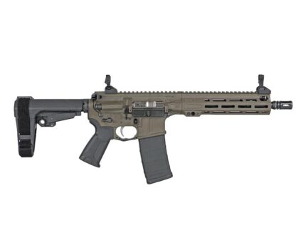 LWRC ICMKII Pistol 5.56mm 30rd Magazine 10'' Barrel Patriot Brown w/SBA3 Brace