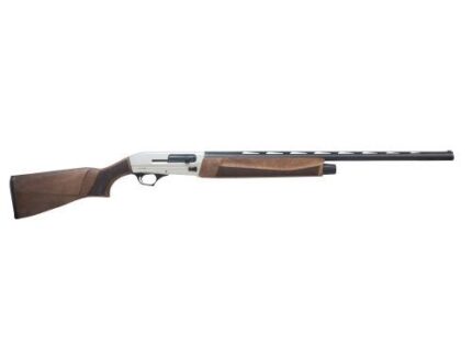 Pointer FT21 Semi-Auto Shotgun 20ga 3" Chamber 5rd Capacity 28'' Barrel Black Receiver Walnut Stock