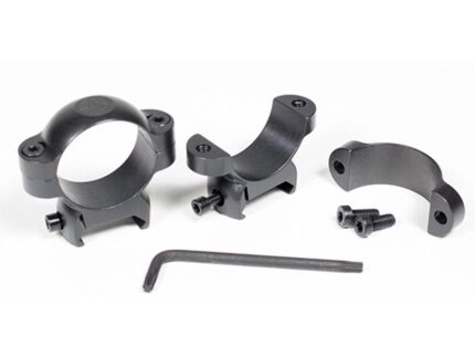 Leupold 2-Piece LRW Cross-Slot Steel Scope Rings 30mm Medium - Matte