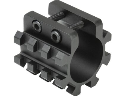 NcStar 12 ga Shotgun Tri-Rail Weaver Style Mount for 1" Mag Tube
