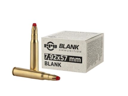 PPU Blank Rifle Ammunition 7.9X57 (8mm Mauser) Blanks 20/ct