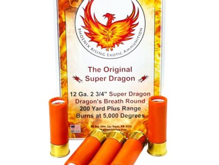Phoenix Rising Super Dragon Dragon's Breath Shotshell 12 ga 2-3/4" 200yd 5/ct