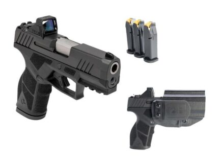 Taurus GX2 TORO Handgun Kit 9mm Luger 13rd Magazine(2) 3.38?? Barrel Black Slide/Frame Holster & Red Dot