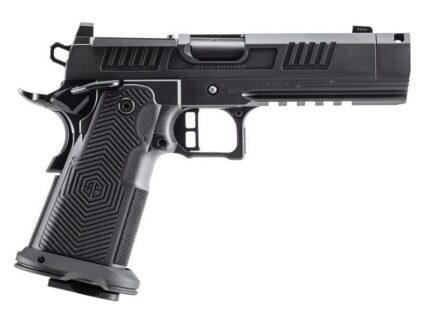 Alpha Foxtrot 1911 Romulus 10mm Auto 17rd Magazines(2) 4.25" Comp Threaded Barrel MOS DLC Black
