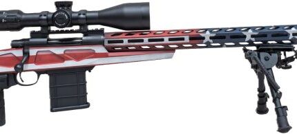 HOWA M1500 25 CREEDMOR APC - CHASSIS 24" HB USA FLAG