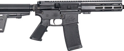 GLFA AR15 PISTOL 300 AAC 7.5" - W/ BRACE NITRIDE BARREL BLACK