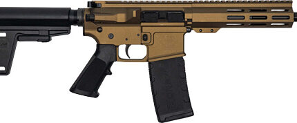 GLFA AR15 PISTOL 300 AAC 7.5" - W/ BRACE NITRIDE BBL BRONZE
