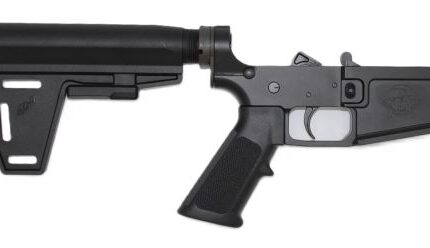 GLFA COMPLETE AR15 PISTOL - LOWER RECEIVER BRACED BLACK