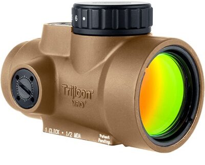 MRO SD 1X25 2 MOA ADJ LED GREEN DOT NO MOUNT COYOTE BROWN