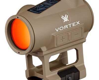 CF2-RD2-SLR CROSSFIRE II 2 MOA SOLAR RED DOT SIGHT TAN