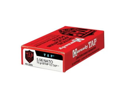 HORNADY: 5.56 75 GR. BTHP T2 TAP PRECISION, 20/BOX