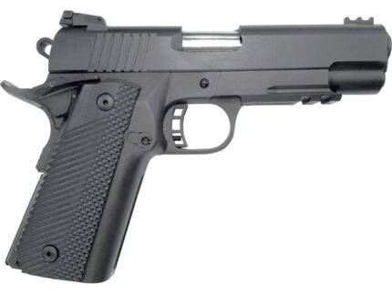 Rock Island TAC Ultra FS HC 1911 Pistol Combo 9mm/22TCM 5 in. Black Parkerized 17 rd.