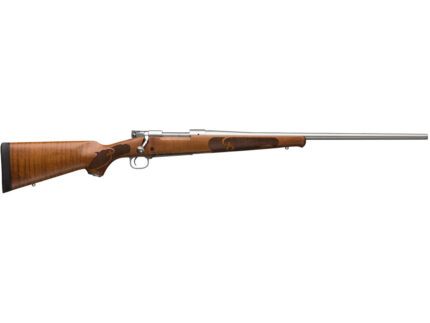 Winchester Model 70 Featherweight Stainless Rifle 7mm Rem Mag 22in MatteStainless/AAAA Dark Maple5rd