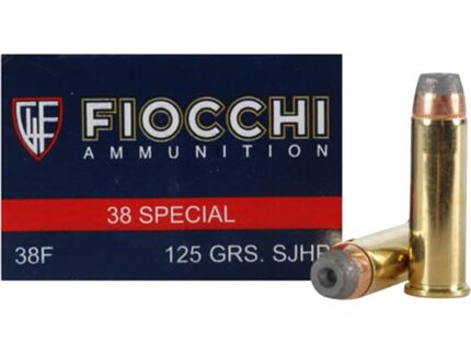 Fiocchi Defense Dynamics Centerfire Handgun Ammo 38 Spl. 125 gr. JHP 50 rd.
