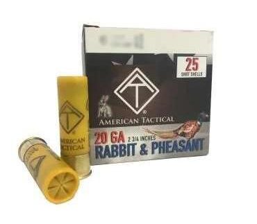 ATI Game Load Shotshell 20ga 2-3/4" 1oz 1220 fps #5 25/ct
