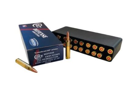 Double Tap Colt Defense Ammunition .223 Rem 62gr SCHP 2900 fps 20/ct