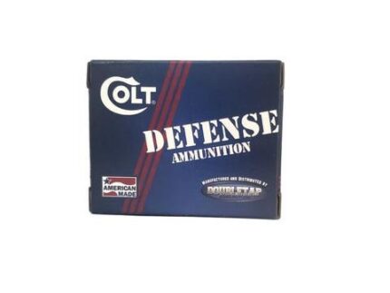 Double Tap Colt Defense Ammunition 9mm Luger JHP 1200 fps 20/ct