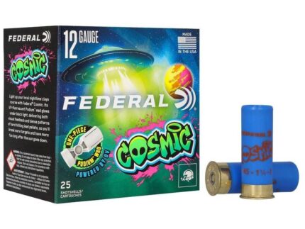 Federal Cosmic Shotshells 12ga 2-3/4" 1-1/8oz 1145fps #8 25/ct