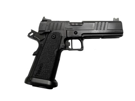 Tisas 1911 Duty DS Handgun 9mm Luger 18rd Magazines(2) 5" Barrel QPQ Rail Optics Ready AOS