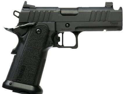 Tisas 1911 Carry DS Comp Handgun 9mm Luger 17rd Magazines(2) 4.25'' Barrel  QPQ Finish Manual Safety
