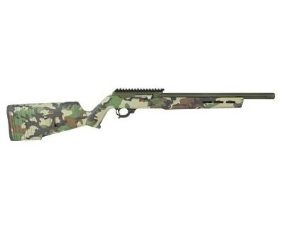 TacSol Hunter Rifle .22 LR 10rd Magazine 16.5" Threaded Barrel Matte BX Trigger Magpul OD Green M81 Stock